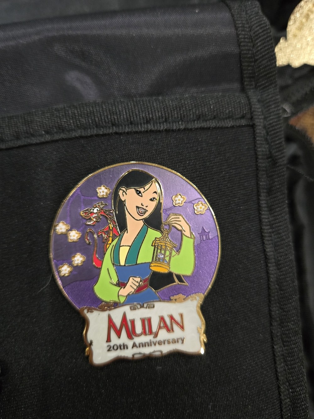 Disney Mulan 20th Anniversary Cast Member Pin